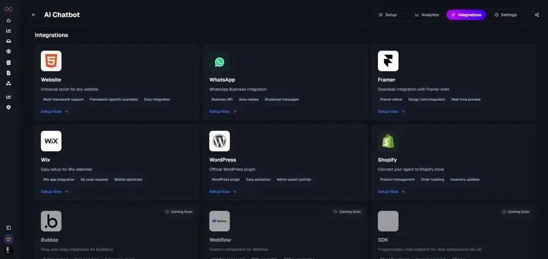 install chatbot for business
