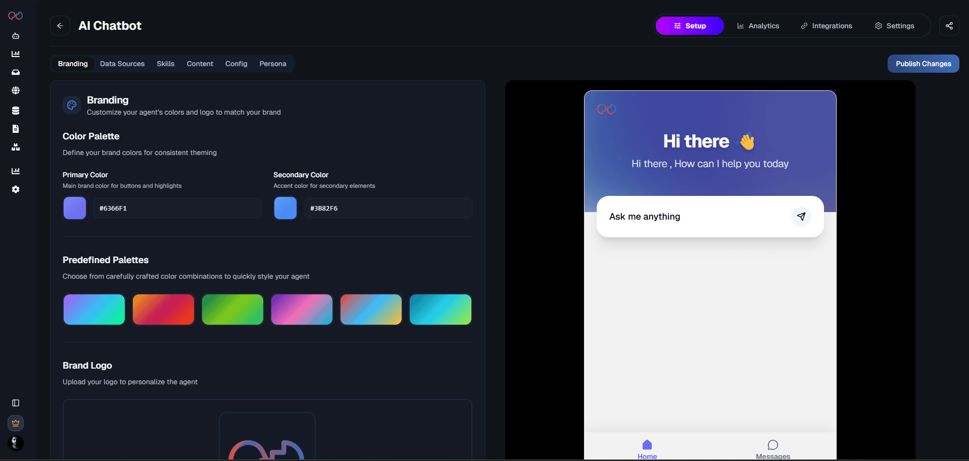 Customize the experience
