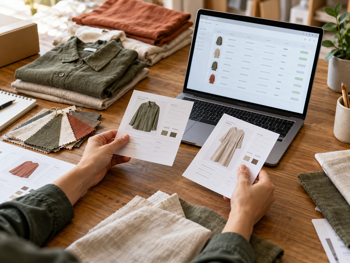 Organized customer records and business workspace